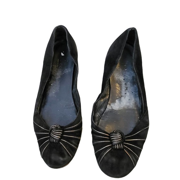 Authentic Gucci ballerina Black 7B Ballet Flats shoes Made in Italy 36.5
UK4 - Picture 1 of 7